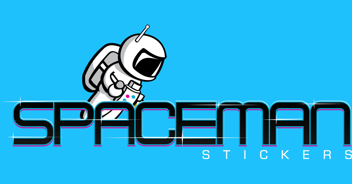 Spaceman Stickers